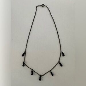 The Limited Black Beaded Necklace